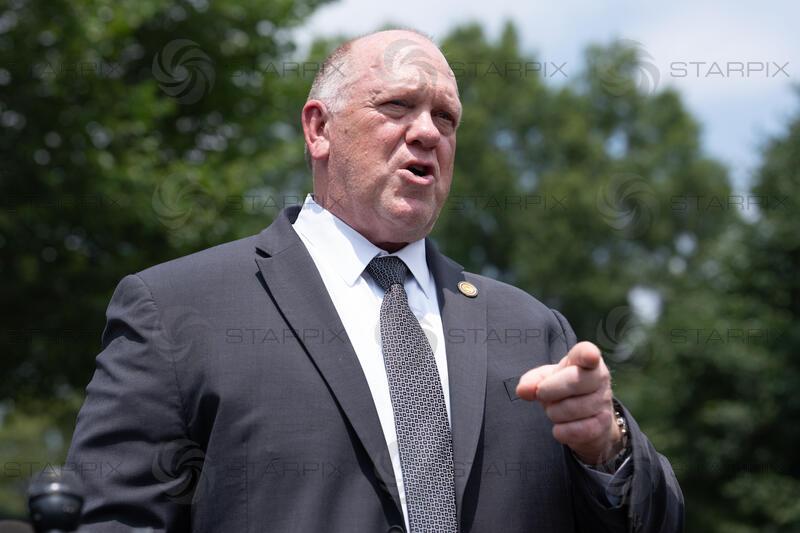Tom Homan Meets the Media at the White House