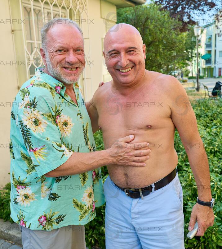 Copyright: Starpix / A. Tuma,  30.07.2026 Stockerau, Reinhard NOWAK, Christoph FÄLBL, Premiere von " Ein Sommernachtstraum " Festspiele Stockerau   