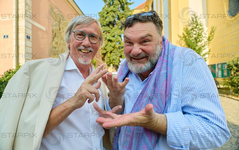 Copyright: Starpix / A. Tuma,  30.07.2026 Stockerau,    Manfred WABA, Martin LEUTGEB, Premiere von " Ein Sommernachtstraum " Festspiele Stockerau   