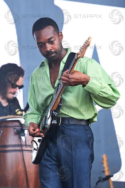 Jalen Ngonda performing at Latitude Festival