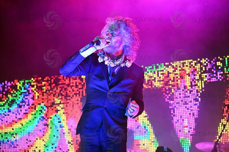The Flaming Lips performing at Latitude Festival