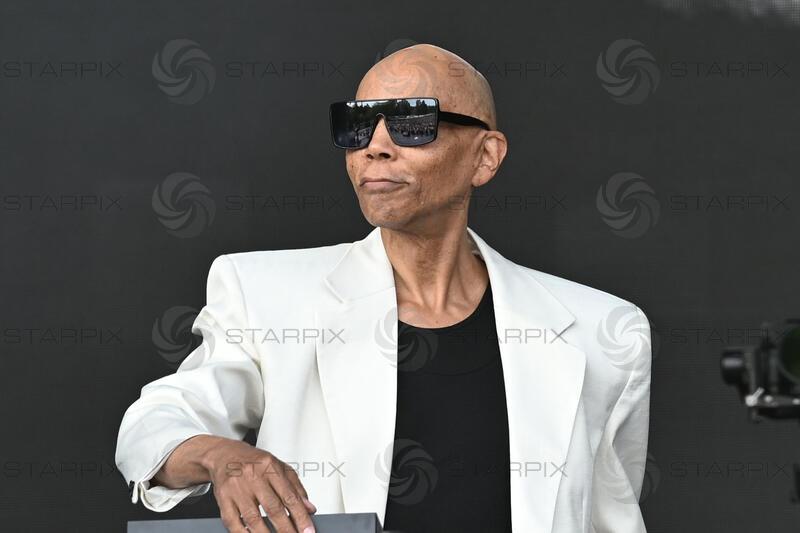 RuPaul performing at Brighton and Hove Pride