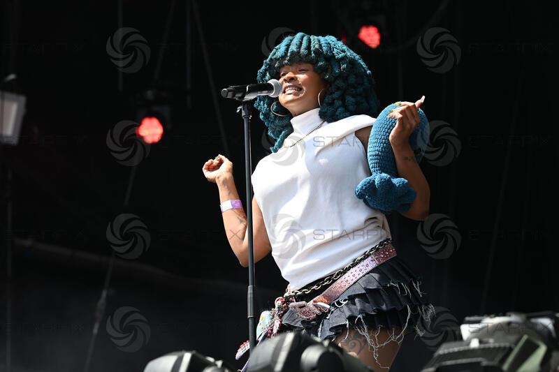 Moonchild Sanelly performing at Brighton and Hove Pride
