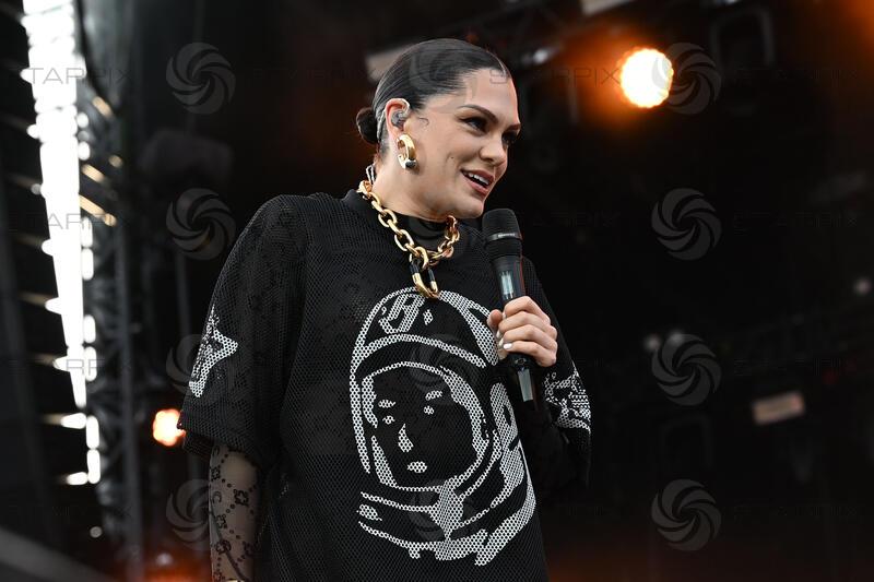 Jessie J performing at Brighton and Hove Pride