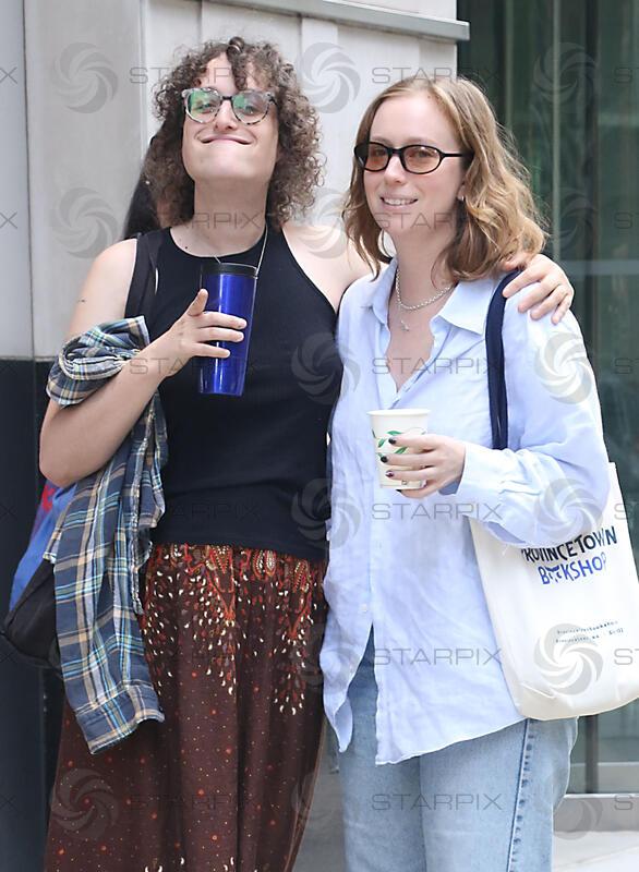 Jane Schoenbrun and Hannah Einbinder Seen At National Public Radio