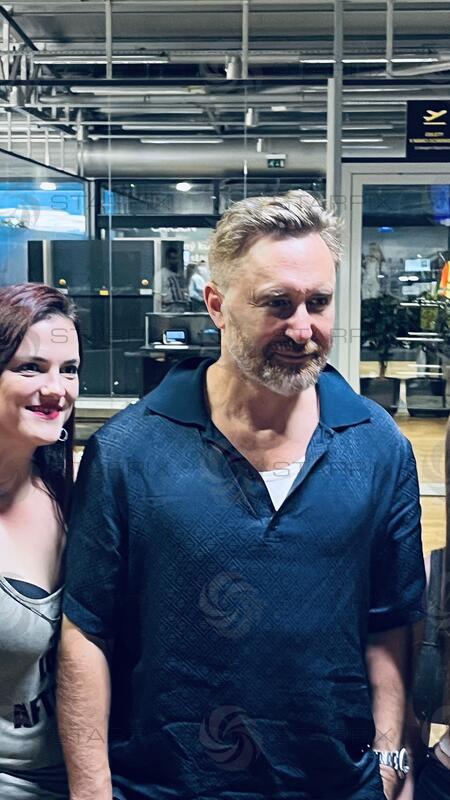 Ankunft am Flughafen Bratislava für das Lovestreamfestival Bratislava