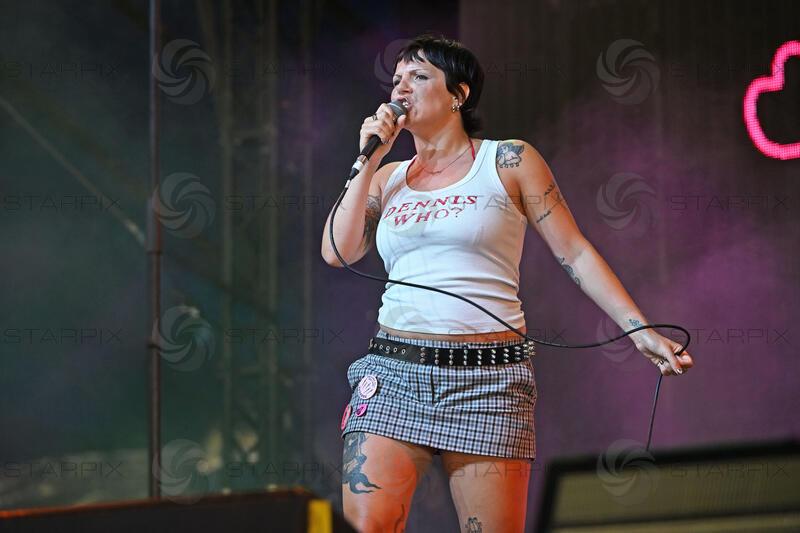Panic Shack performing at Latitude Festival