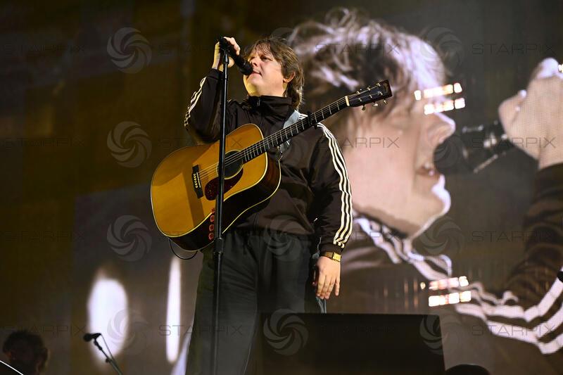Lewis Capaldi performing at Latitude Festival