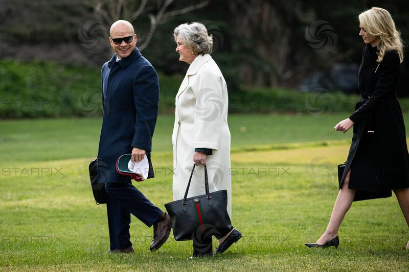 Trump Departs for Dover, DE