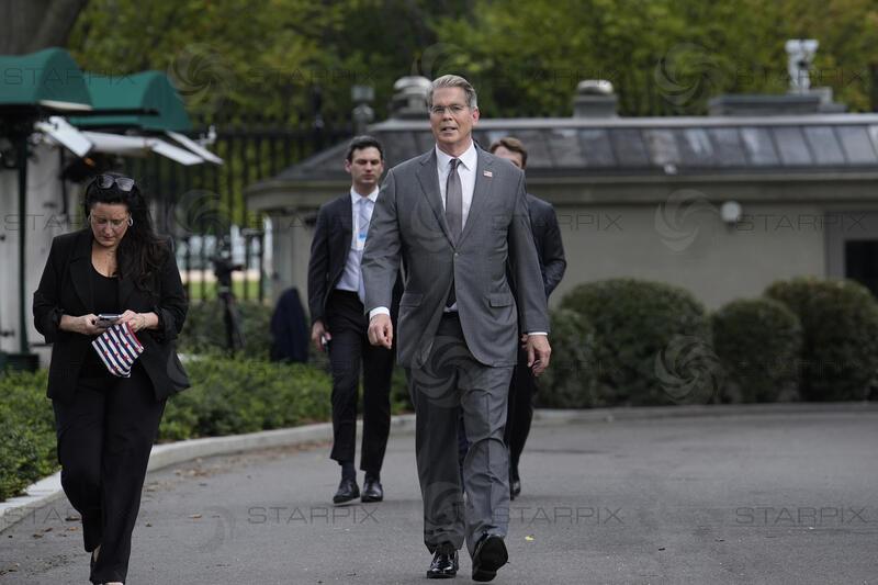 Brooke Rollins and Scott Bessent Speak to the Media at the White House