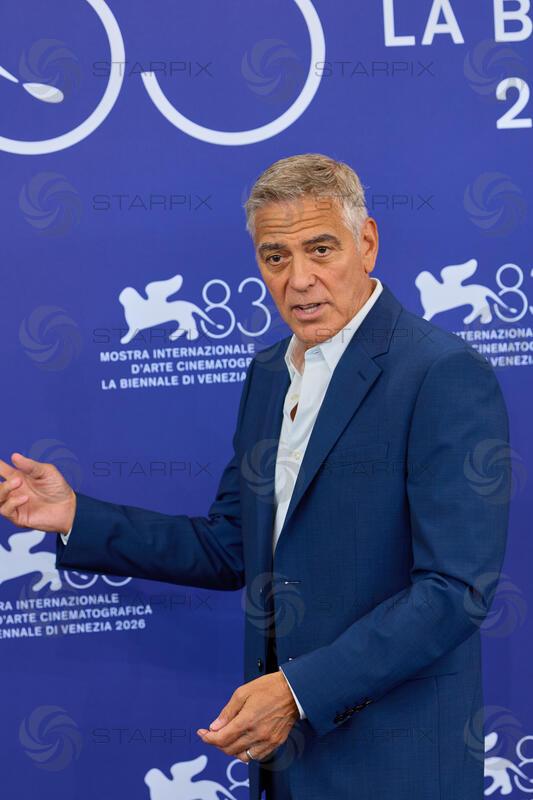 Photocall Goldener Löwe für das Lebenswerk an George Clooney - Eröffnung der 83. Internationale Filmfestspiele Venedig 2026
