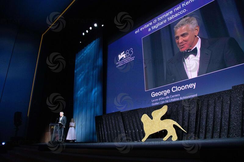 Opening Ceremony & Golden Lion for Lifetime Achievement Award for George Clooney