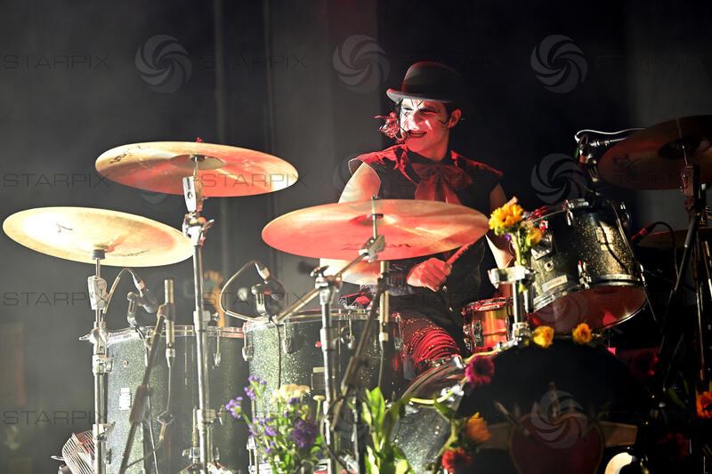 The Dresden Dolls performing at Electric Brixton in London