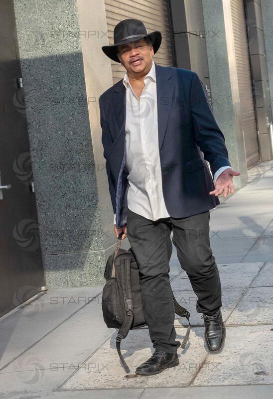 Neil deGrasse Tyson seen at ABC Studios