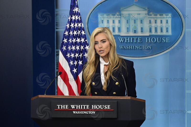 Katie Zacharia gives White House Press Briefing