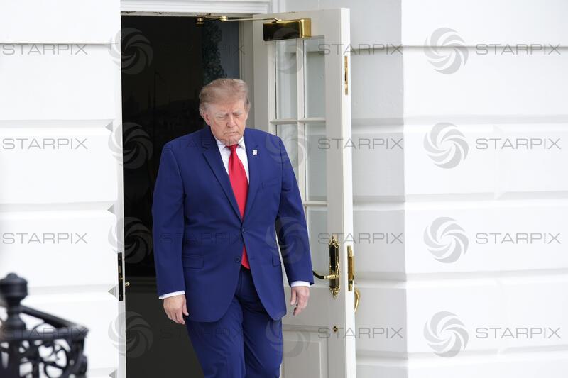 DC: Trump Departs for a Rally in Dalton, GA