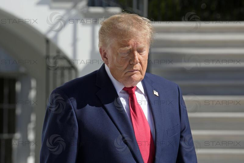 Trump Departs for Michigan